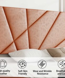 Full Size Metal Square Platform Bed