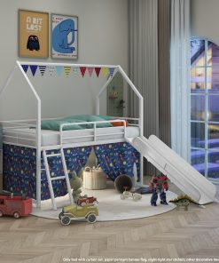 Jack Metal Junior House Twin Loft Bed