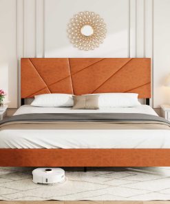 King Size Metal Square Bed Frame