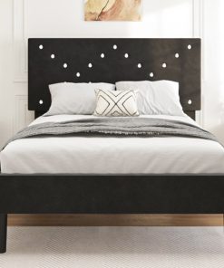 Upholstered Twin Size Platform Bed