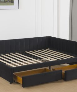 Full Size Daybed with Storage Drawers