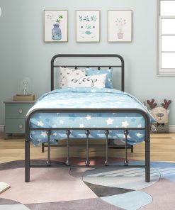 Metal Twin Size Platform Bed Frame