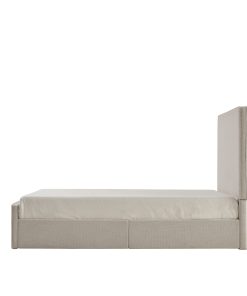 Lucas Tall Headboard Upholstered Bed, Queen Size