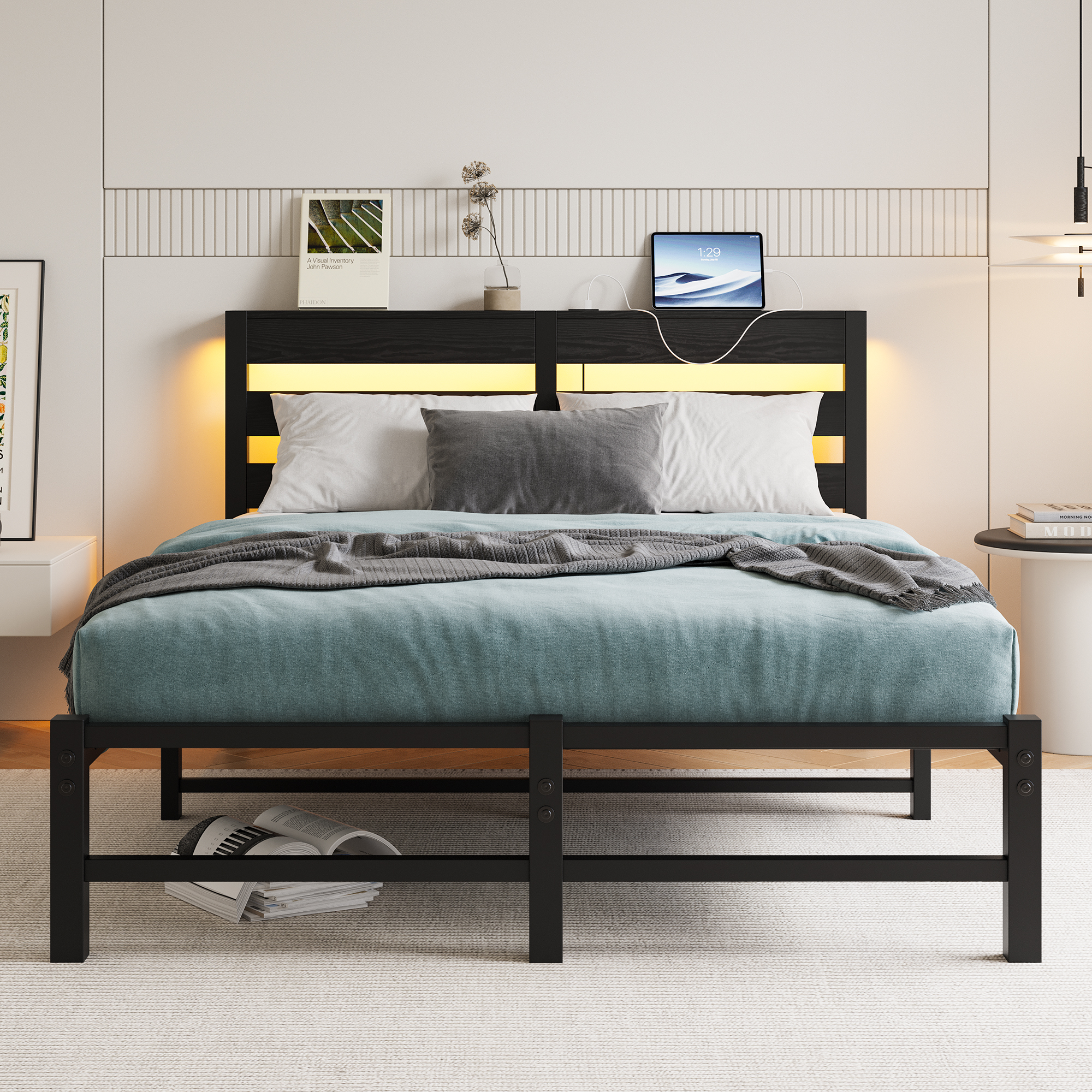 Full Size Metal Bed Frame