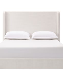 Harper Tall Headboard Upholstered Bed, Queen Size