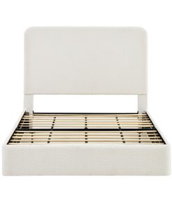 Canter Tall Headboard Upholstered Bed, King Size