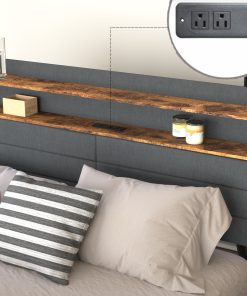 Full Bed Frame With 4 Storage Drawers