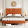 Full Size Metal Square Platform Bed