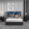 Full Bed Frame with 4 Storage Drawers