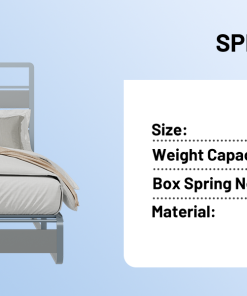 Metal Queen Size Bed Frame With Headboard