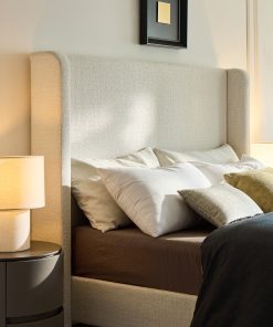 Harper Tall Headboard Upholstered Bed, King