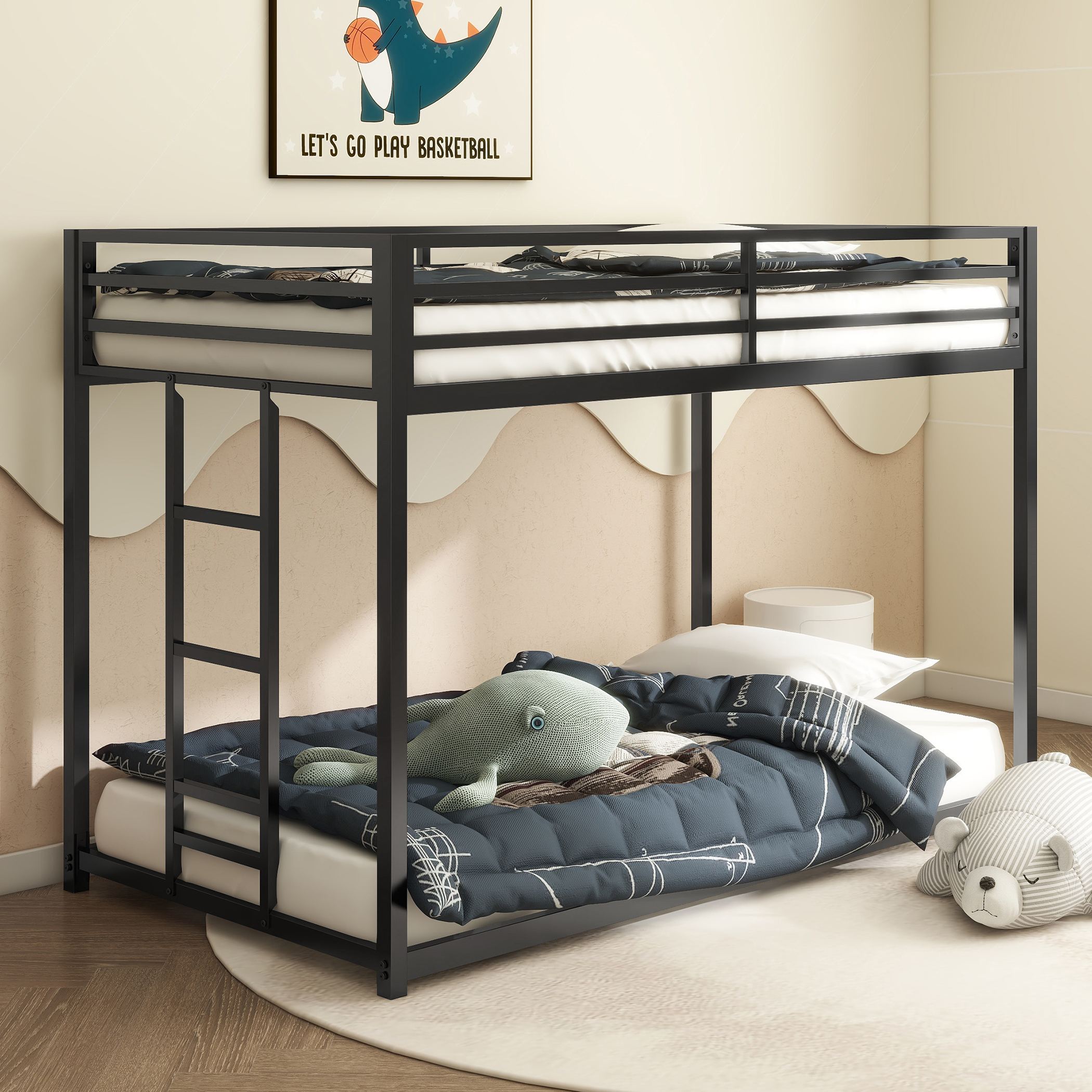 Adam Sturdy Twin over Twin Bunk Bed