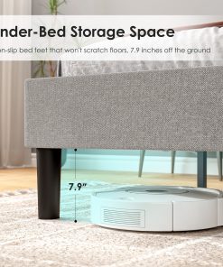 Queen Size Modern Platform Bed Frame