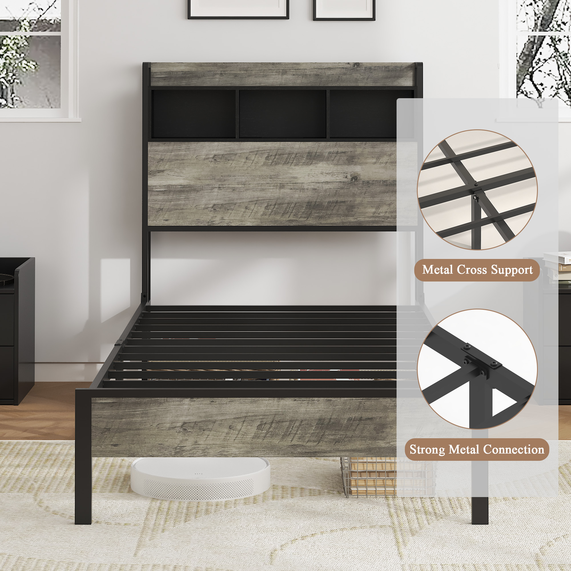 Single Twin Bed Frame