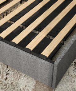 Twin Bed Frame with USB Charging Station & LED Lights