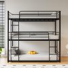 Metal Triple Twin Bunk Beds