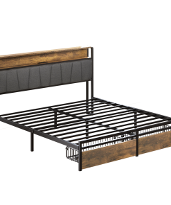Upholstered Queen Size Bed Frame