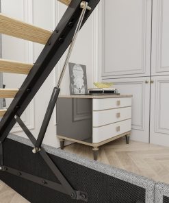 Queen Size Bed Frame with Storage