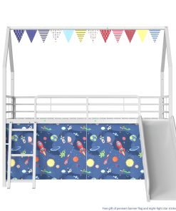Jack Metal Junior House Twin Loft Bed