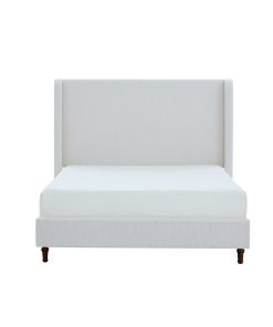 Harper Tall Headboard Upholstered Bed, King
