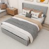 Full Size Bed Frame with Gas Lift