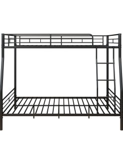 Heavy Duty Metal Full Over Queen Bunk Bed Frame