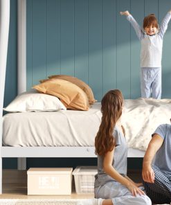 Metal Twin Over Full Size Bunk Bed