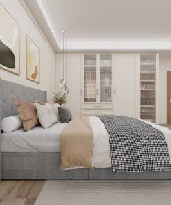 Full Size Bed Frame with Gas Lift