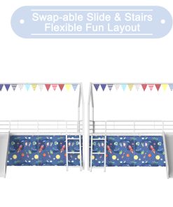 Jack Metal Junior House Twin Loft Bed