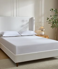 Harper Tall Headboard Upholstered Bed, Queen Size