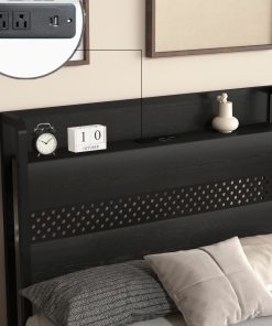 Twin Size Bed Frames with Storage Drawers