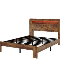 King Size Bed Frame With Large Under Bed Storage