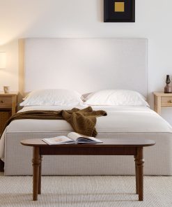 Lucas Tall Headboard Upholstered Bed, King Size