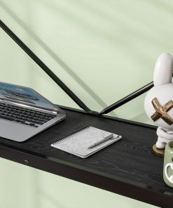 Twin Metal Loft Bed with Desk