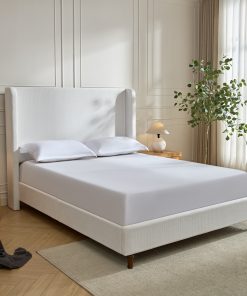 Harper Tall Headboard Upholstered Bed, Queen Size