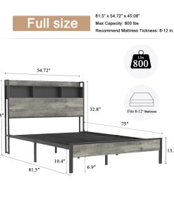 Wooden Full Size Bed Frame