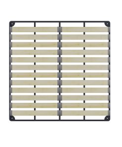 King Size Cloud Bed Frame with Oversized Padded Movable Headboard