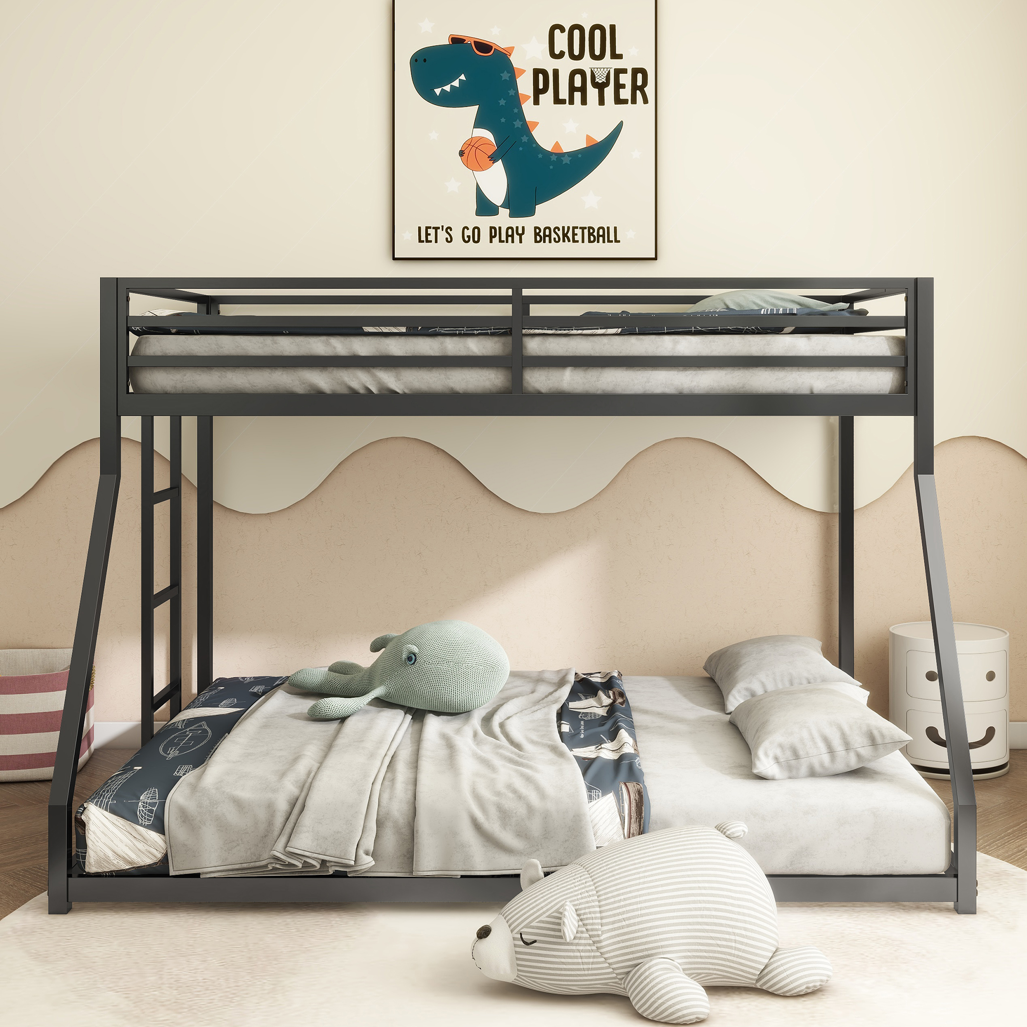 Adam Sturdy Twin over Full Bunk Bed