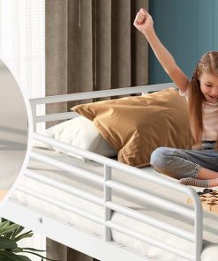 Metal Twin Over Full Size Bunk Bed