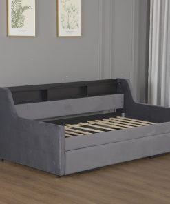 Upholstery Twin Size Daybed With Trundle