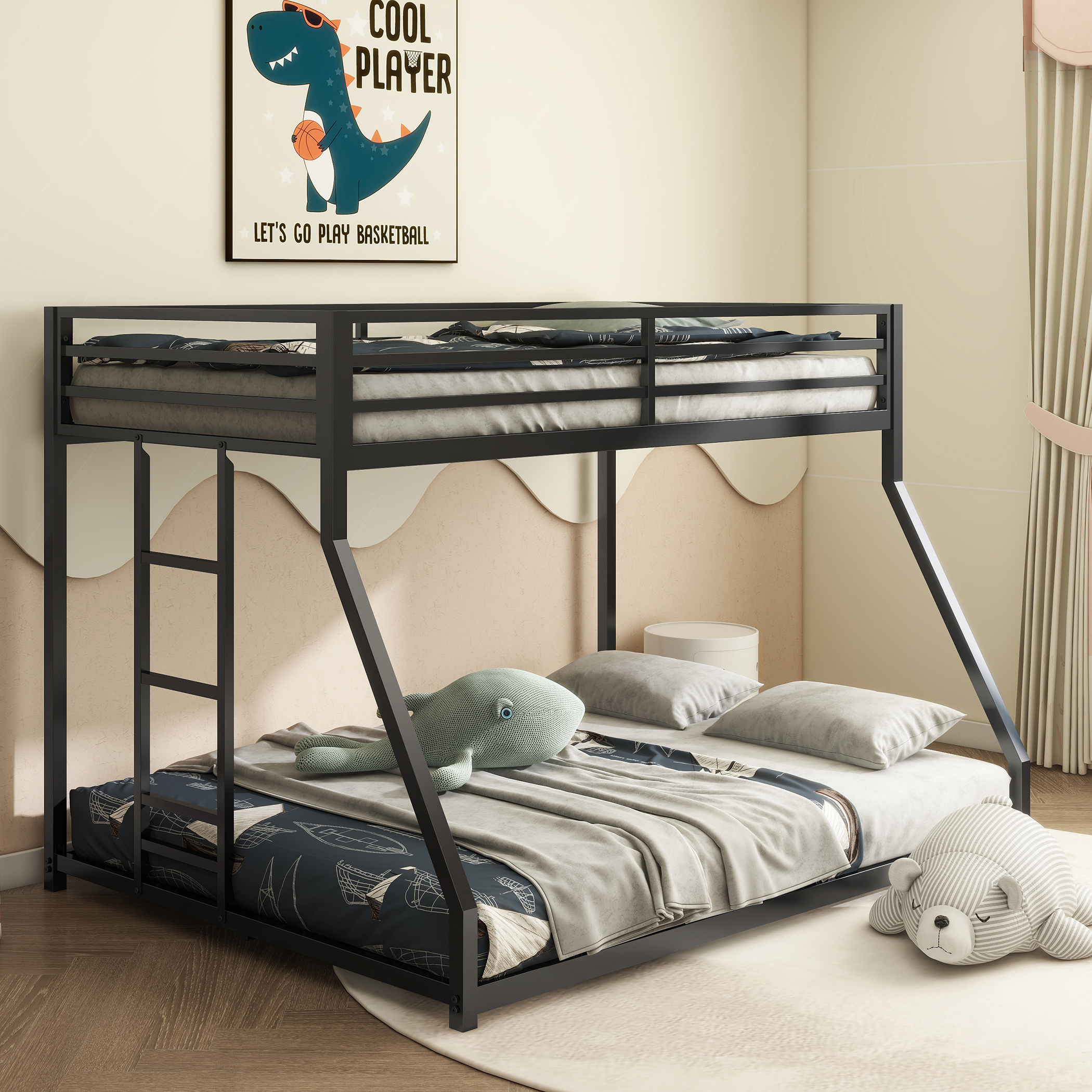 Adam Sturdy Twin over Full Bunk Bed