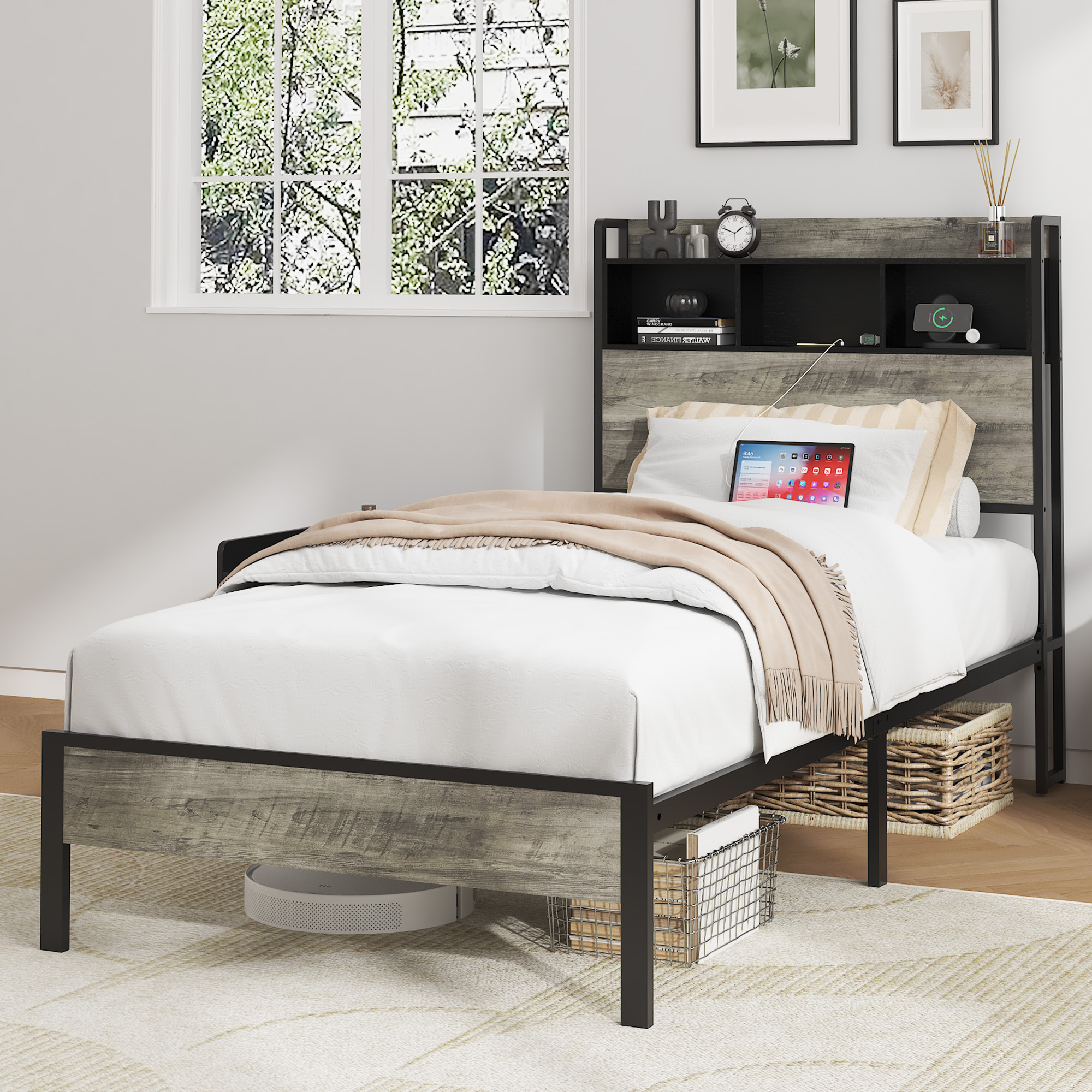 Single Twin Bed Frame