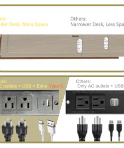 Ethan Full Over Twin Bunk Bed with Desk, Charging Station and Storage Shelves