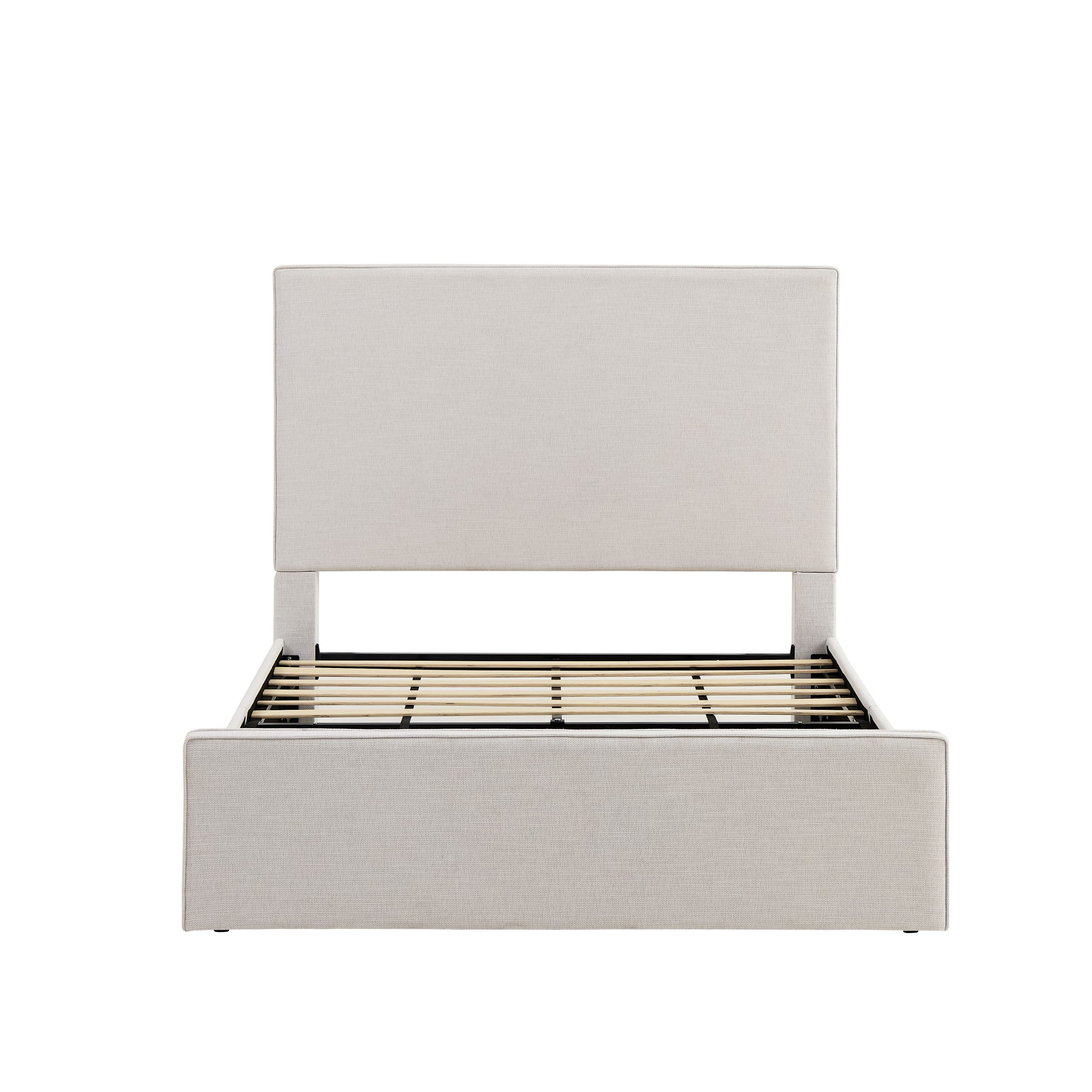 Lucas Tall Headboard Upholstered Bed, Queen Size