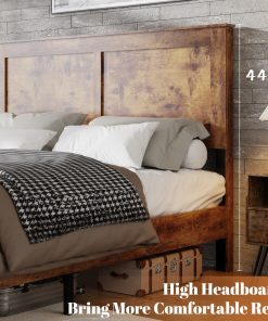 Wooden Twin Platform Bed Frame