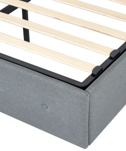 Queen Size Bed Frame with Storage