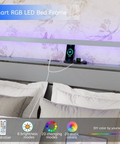 Metal Queen Size Bed Frame With Headboard