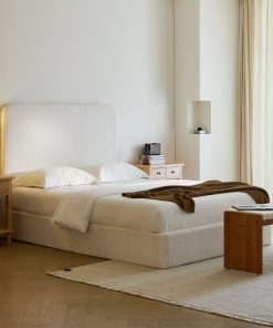 Canter Tall Headboard Upholstered Bed, King Size