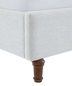 Hannah Upholstered Wingback Bed Queen Size