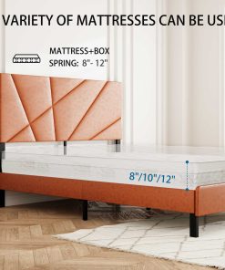King Size Metal Square Bed Frame